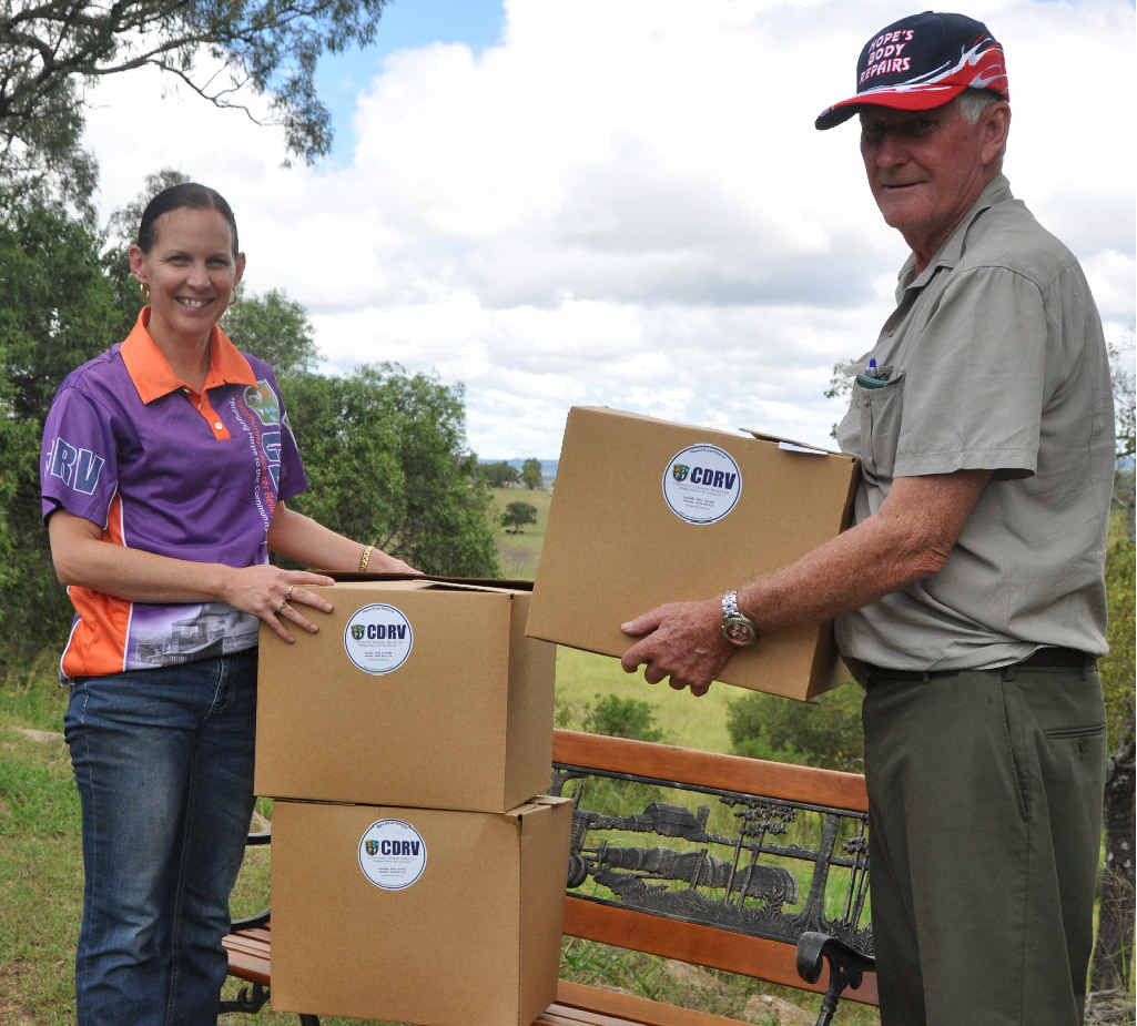 Bob Hope from Hope’s Body Repairs has come on board with Amanda Nothdurft from the Community Disaster Relief Van, and will travel to Longreach later this week to deliver much needed supplies to struggling families. Bob Hope from Hope’s Body Repairs has come on board with Amanda Nothdurft from the Community Disaster Relief Van, and will travel to Longreach later this week to deliver much needed supplies to struggling families.